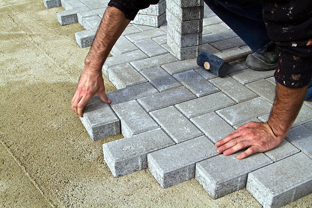 Residential Paver Driveway in Farmersville, TX